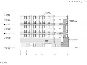 1400 W. Wells St. West Elevation