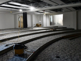 Reconfigured Atrium at Straz Hall