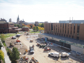 Rear of O'Brien Hall