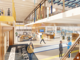 Helfaer Tennis Stadium and Recreation Center Redevelopment Rendering