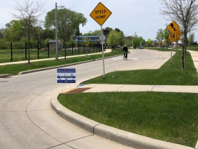 W. Custer Ave. at Westlawn Gardens