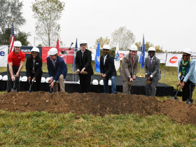 Ceremonial Dirt Toss at VCP Milwaukee Groundbreaking