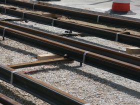 W. St. Paul Ave. Streetcar Construction