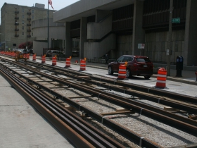 W. St. Paul Ave. Streetcar Construction