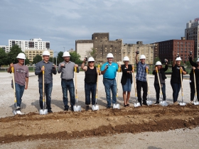 The Garage Groundbreaking