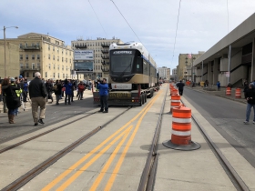 Streetcar Arrival