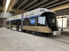 Streetcar Heading Towards OMF