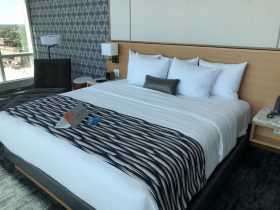 King Bed at Potawatomi Hotel