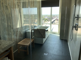 Suite Bathroom at Potawatomi Hotel
