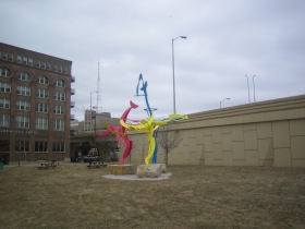 Three Dancers Sculpture