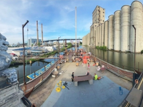Milwaukee Pirate Barge