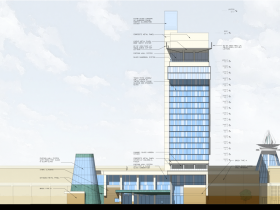 Potawatomi Casino Hotel Rendering