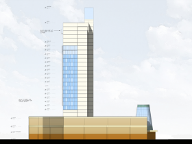 Potawatomi Casino Hotel Rendering.
