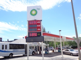 This Citgo station is converting to BP.