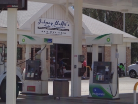 Johnny Buffit’s Auto Emporium.