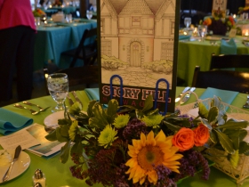 Story Hill centerpiece.
