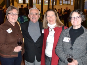 Middle left Pam Frautschi, and middle right Richard Ippolito.