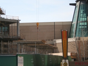 Potawatomi Casino Hotel under construction.