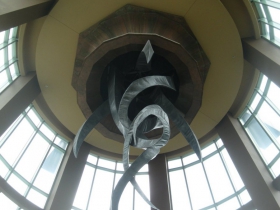 Inside the new hotel