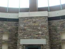 Inside the new hotel
