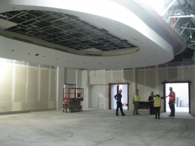 Spacious space.