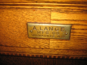 A. LANGE MFG. CO. MILWAUKEE, WIS