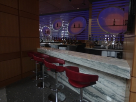New bar in the Potawatomi Casino Hotel.