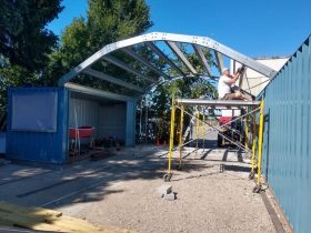 All Hands Boatworks Yard Renovation