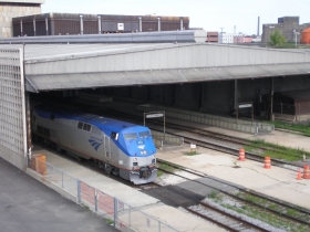 The train shed is the last part of the Milwaukee Intermodal Station that needs to be rebuilt, but due to the loss of Wisconsin's HSR funds the project has been delayed for some time now.