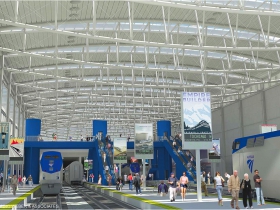 Milwaukee Intermodal Station Train Shed Rendering