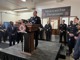 Fire Chief Aaron Lipski