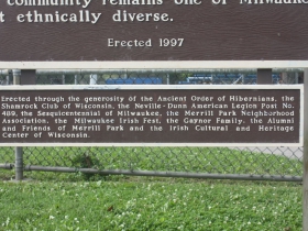 Merrill Park marker donors