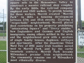 Merrill Park marker