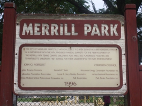 Merrill Park supporters