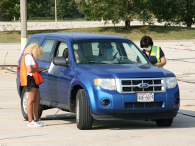 Voter Registration at Miller Park