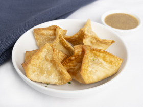 Brat Rangoons. Photo Courtesy Milwaukee Brewers.