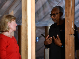Jim Gaillard Speaks With Sen. Tammy Baldwin