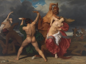 Battle of the Centaurs and Lapithae by William-Adolphe Bouguereau
