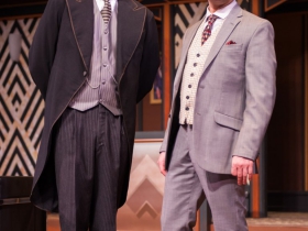 (l-r): Matt Daniels as Jeeves & Chris Klopatek as Bertie