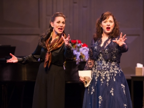 (l-r): Angela Iannone & Alicia Berneche.