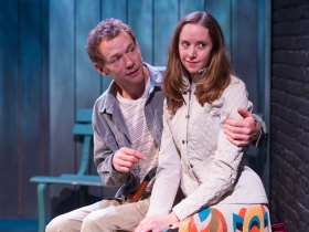 Laura Gray as Jane and Jonathan Wainwright as Tim.