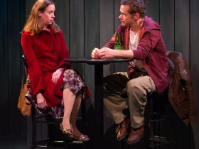 Laura Gray as Jane and Jonathan Wainwright as Tim.