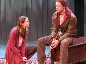 Laura Gray as Jane and Jonathan Wainwright as Tim.