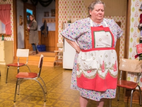 L-R: Kat Wodtke as Ruth Nowak, Raeleen McMillion as Clara Nowak.