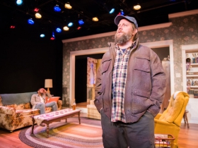 (from left) Marques Causey as Davey, Ken T. Williams as Megs