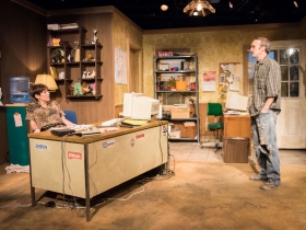 Mary MacDonald Kerr as QZ, James Ridge as Bryan.