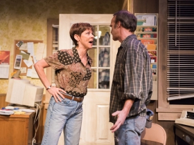 Mary MacDonald Kerr as QZ, James Ridge as Bryan.
