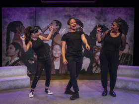 Ashley Oviedo, Paulina Lule, and Celia Mandela Rivera