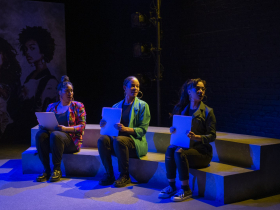 Celia Mandela Rivera, Paulina Lule, and Ashley Oviedo