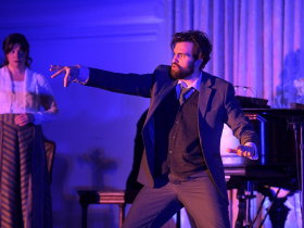 Natalie Ford (Natalya) and Joe Picchetti (Rach)